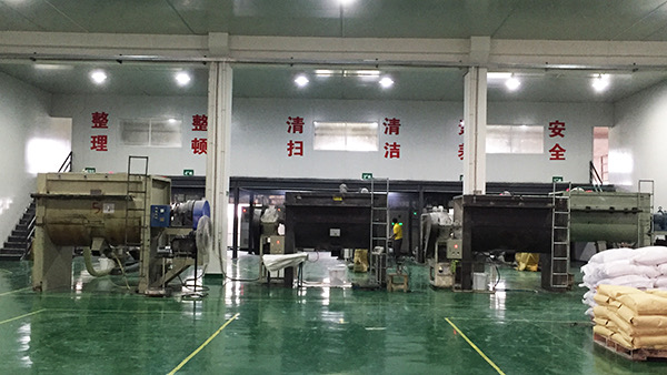TPE材料厂商整洁的生产基地
